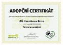 certifikát sovice sněžní